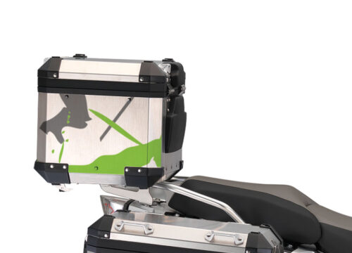 BMW Aluminum Top Box Safari Toxic Green
