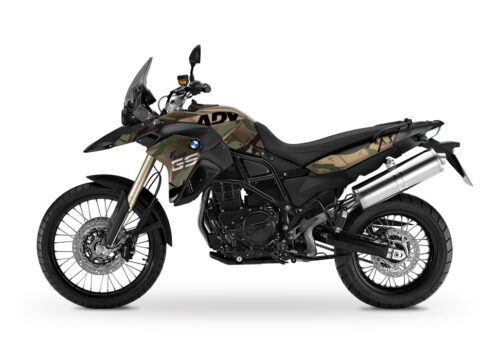 BMW F800GS Kalamata Safari Green Variations Stickers Kit