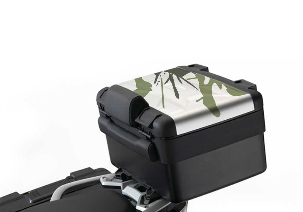 BSTI 2249 Vario Top Box BMW R1200GS LC Safari Military Stickers 1