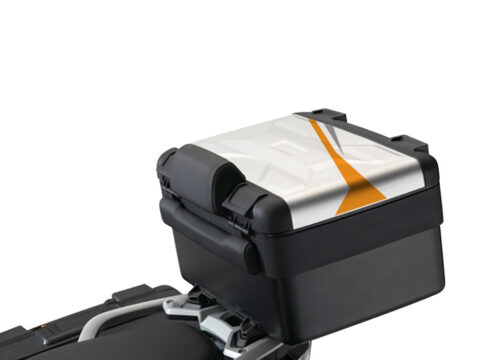 BSTI 2310 Vario TopBox BMW R1200GS LC Alive Stickers Kit Orange Grey 1