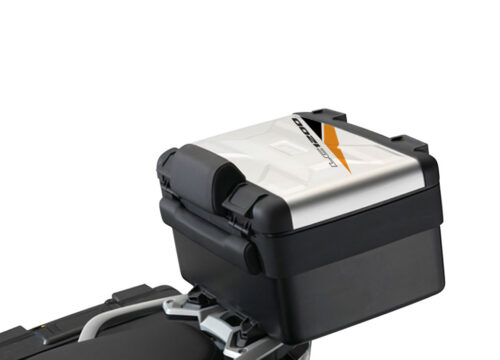 BSTI 2331 Vario Top Box BMW R1200GS LC Velos Black Orange Stickers Kit 1