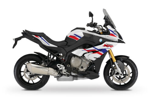 BMW S1000XR Alpine White Stingray Blue/ Red Stickers Kit