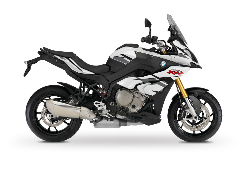 BMW S1000XR Alpine White Stingray Grey/ Black Stickers Kit