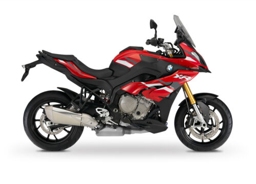 BMW S1000XR Racing Red Stingray Grey/ White Stickers Kit
