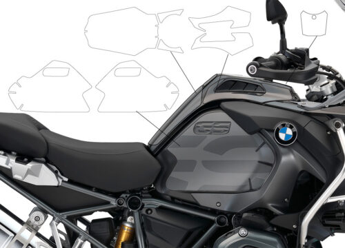 BPRF 2388 BMW R1200GS Adventure LC Triple Black Paint Self Healing Protective Film 02 1