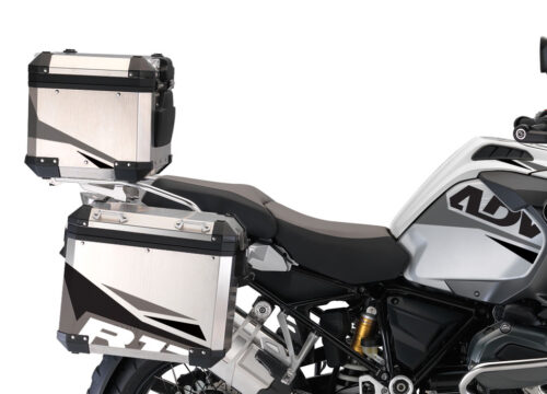 BSTI 2256 BMW R1200GS Adventure Alluminium Top Box Alive Black Grey 02 1