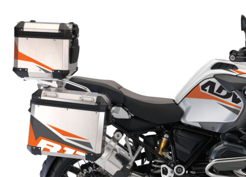 BSTI 2262 BMW R1200GS Adventure Alluminium Top Box Alive Orange Grey 02 1