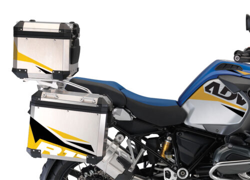 BSTI 2264 BMW R1200GS Adventure Alluminium Top Box Alive Yellow Black 02 1