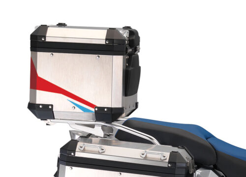 BSTI 2265 BMW R1200GS Adventure Alluminium Top Box Alive Red Light Blue 03 1