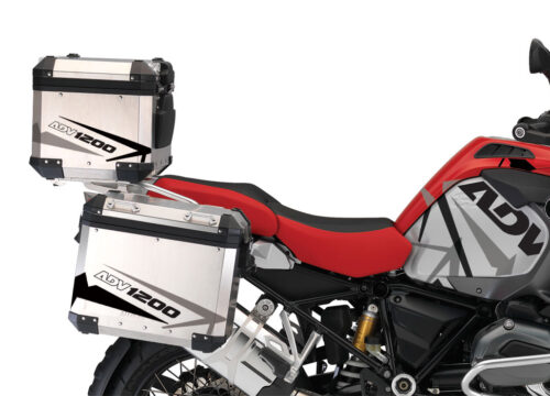 BSTI 2273 BMW R1200GS Adventure Alluminium Top Box Spike Black Grey 02 1