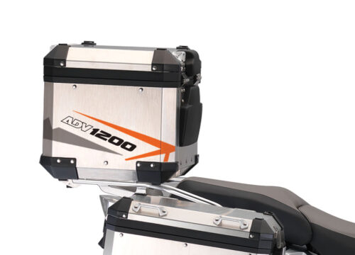 BSTI 2275 BMW R1200GS Adventure Alluminium Top Box Spike Orange Grey 03 1