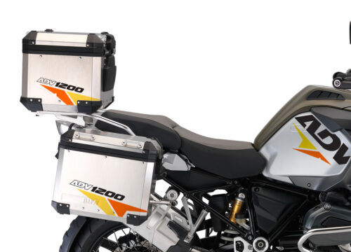 BSTI 2287 BMW R1200GS Adventure Alluminium Top Box Velos Orange Yellow 02 1