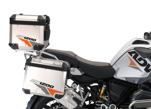 BSTI 2290 BMW R1200GS Adventure Alluminium Top Box Velos Orange Grey 02 1