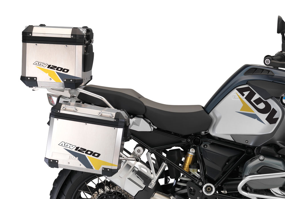 BSTI 2292 BMW R1200GS Adventure Alluminium Top Box Velos Dark Blue Yellow 02 1
