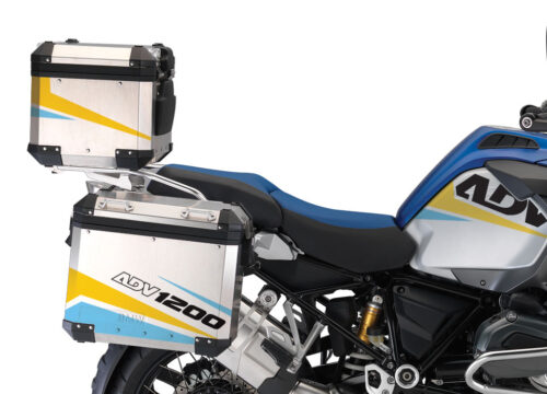 BSTI 2298 BMW R1200GS Adventure Alluminium Top Box Vivo Light Blue Yellow 02 1