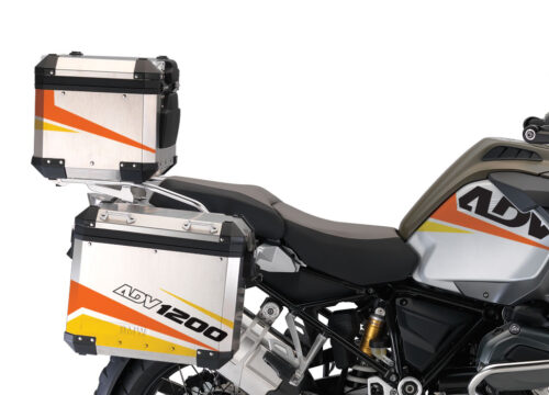 BSTI 2300 BMW R1200GS Adventure Alluminium Top Box Vivo Orange Yellow 02 1