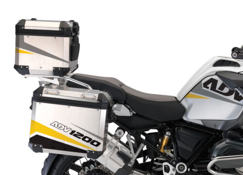 BSTI 2301 BMW R1200GS Adventure Alluminium Top Box Vivo Yellow Grey 02 1