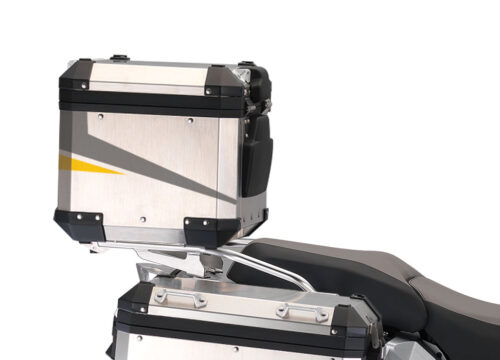 BSTI 2301 BMW R1200GS Adventure Alluminium Top Box Vivo Yellow Grey 03 1