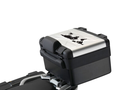 BSTI 2316 Vario Top Box BMW R1200GS LC The Globe Black Stickers Kit 1