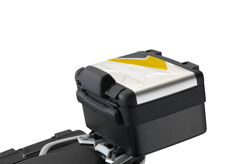 BSTI 2341 Vario Top Box BMW R1200GS LC Vivo Yellow Grey Stickers Kit 1