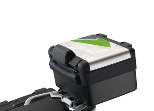 BSTI 2343 Vario Top Box BMW R1200GS LC Vivo Toxic Green Grey Stickers Kit 1