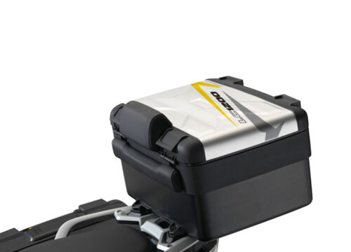 BSTI 2350 Vario Top Box BMW R1200GS LC Spike Yellow Grey Stickers Kit 1