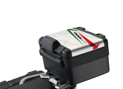 BSTI 2353 Vario Top Box BMW R1200GS LC Spike Green Red Stickers Kit 2