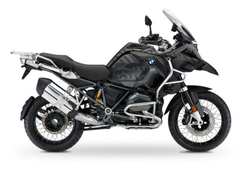 BMW R1200GS LC Adventure Triple Black Four Elements Stickers Kit