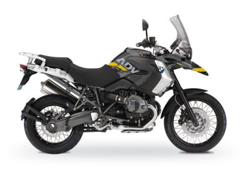 BMW R1200GS 2008-2012 Triple Black Safari Yellow/ Grey Stickers Kit
