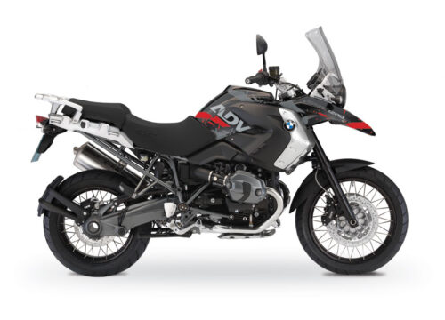BMW R1200GS 2008-2012 Triple Black Safari Red/ Grey Stickers Kit