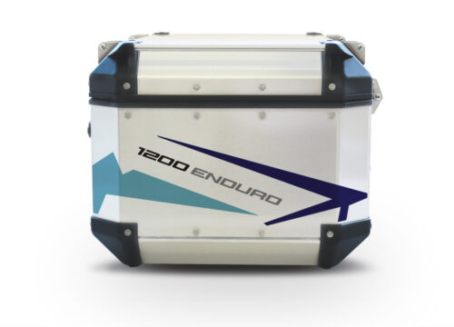 Givi Trekker Outback Top Box Spike Blue Variations Stickers Kit