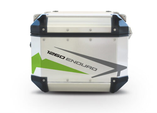 GISTI 2461 Givi Trekker Outback Top Box 42lt 58lt Spike Toxic Green Stickers Kit 1260ENDURO