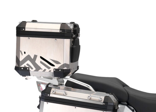 BMW Aluminum Top Box Massai Black & Grey Stickers Kit