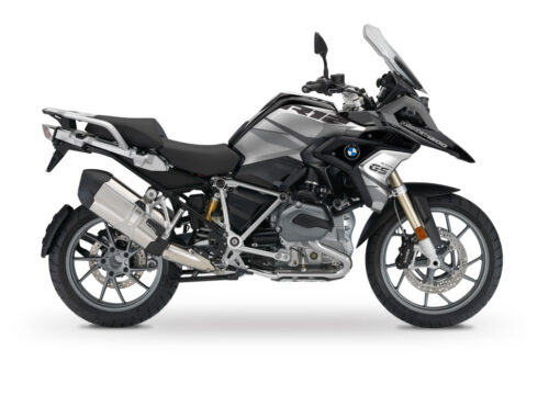 BMW R1200GS LC 2017+ Black Storm Metallic Stingray Series Grey Variations Stickers Kit