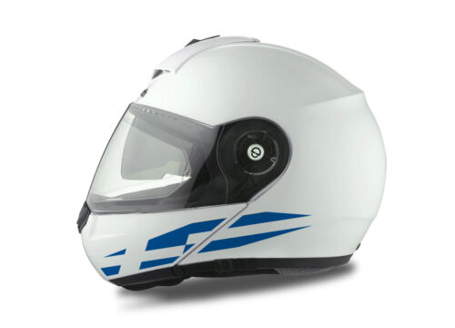 Schuberth C3 Pro Helmet (White) The Flag Series Greece sticker