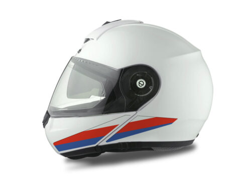 Schuberth C3 Pro Helmet (White) The Flag Series Russia sticker