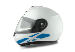 Schuberth C3 Pro Helmet (White) The Flag Series Scotland sticker