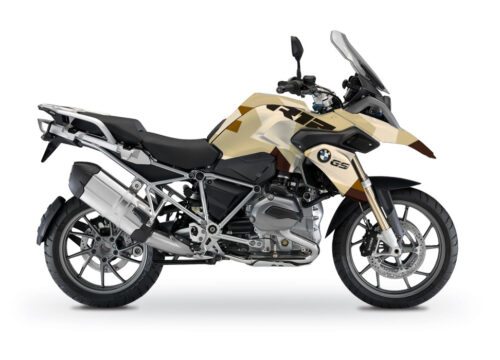 BMW R1200GS LC M90 Desert Camo Stickers Kit