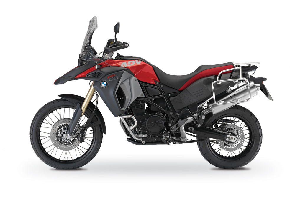 BMW F800GS Adventure Racing Red ADV Tank Stickers - Image 8