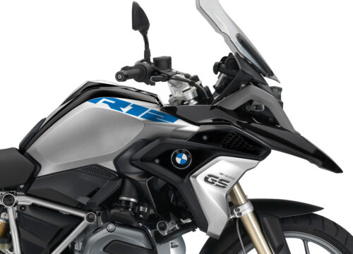 BMW R1200GS LC 2017+ Black Storm R12 Tank Stickers
