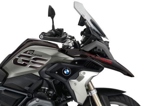BMW R1200GS LC 2017+ Ice Chocolate Metallic Exclusive Fender Stickers