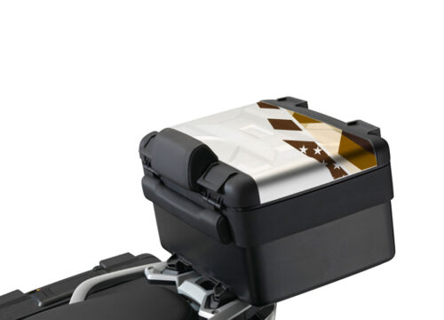 BMW Vario Top Box M90 Dessert Camo Stickers Kit