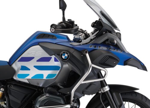 BMW R1200GS LC Adventure Racing Blue GS-Line Side Tank Stickers