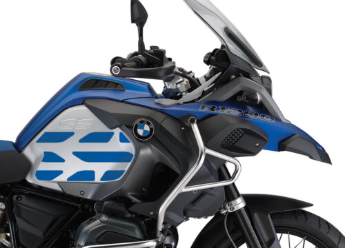 BMW R1200GS LC Adventure Racing Blue GS-Line Side Tank One Color Stickers