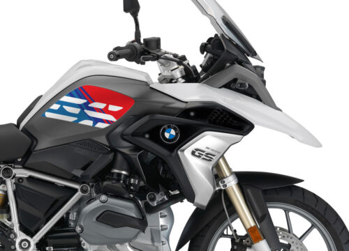 BMW R1200GS LC 2017+ Light White Style Anniversary LE M-Sport Side Tank Stickers
