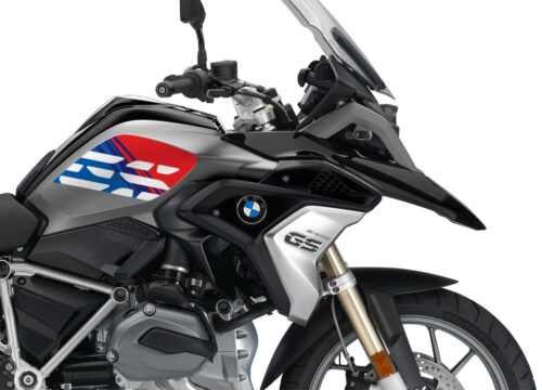 BMW R1200GS LC 2017+ Black Storm Style Anniversary LE M-Sport Side Tank Stickers