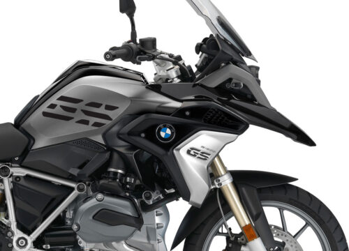BMW R1200GS LC 2017+ Black Storm GS-Line Side Tank One Color Stickers