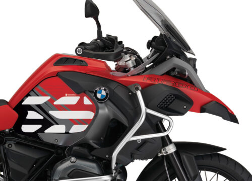 BMW R1200GS LC Adventure Racing Red Style Anniversary LE Red Side Tank Stickers