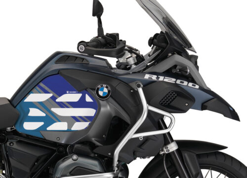 BMW R1200GS LC Adventure Ocean Blue Style Anniversary LE Blue Side Tank Stickers