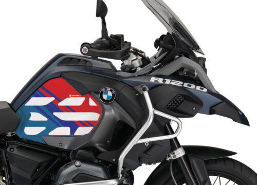BMW R1200GS LC Adventure Ocean Blue Style Anniversary LE M-Sport Side Tank Stickers